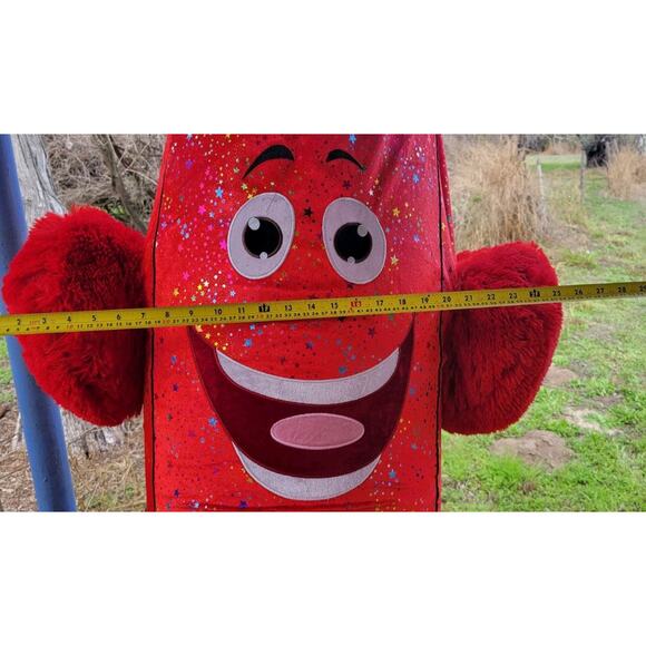 HBL Jumbo Inflatable Fabric Covered Banana Carnival Prize Huge 75 In. Tall - Picture 10 of 11